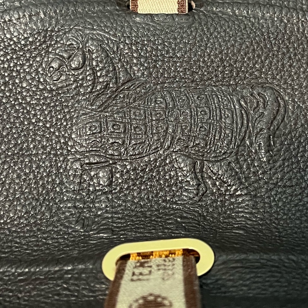 FENDI Vintage Brown Selleria Leather Large Tote Bag - Picture 10 of 17